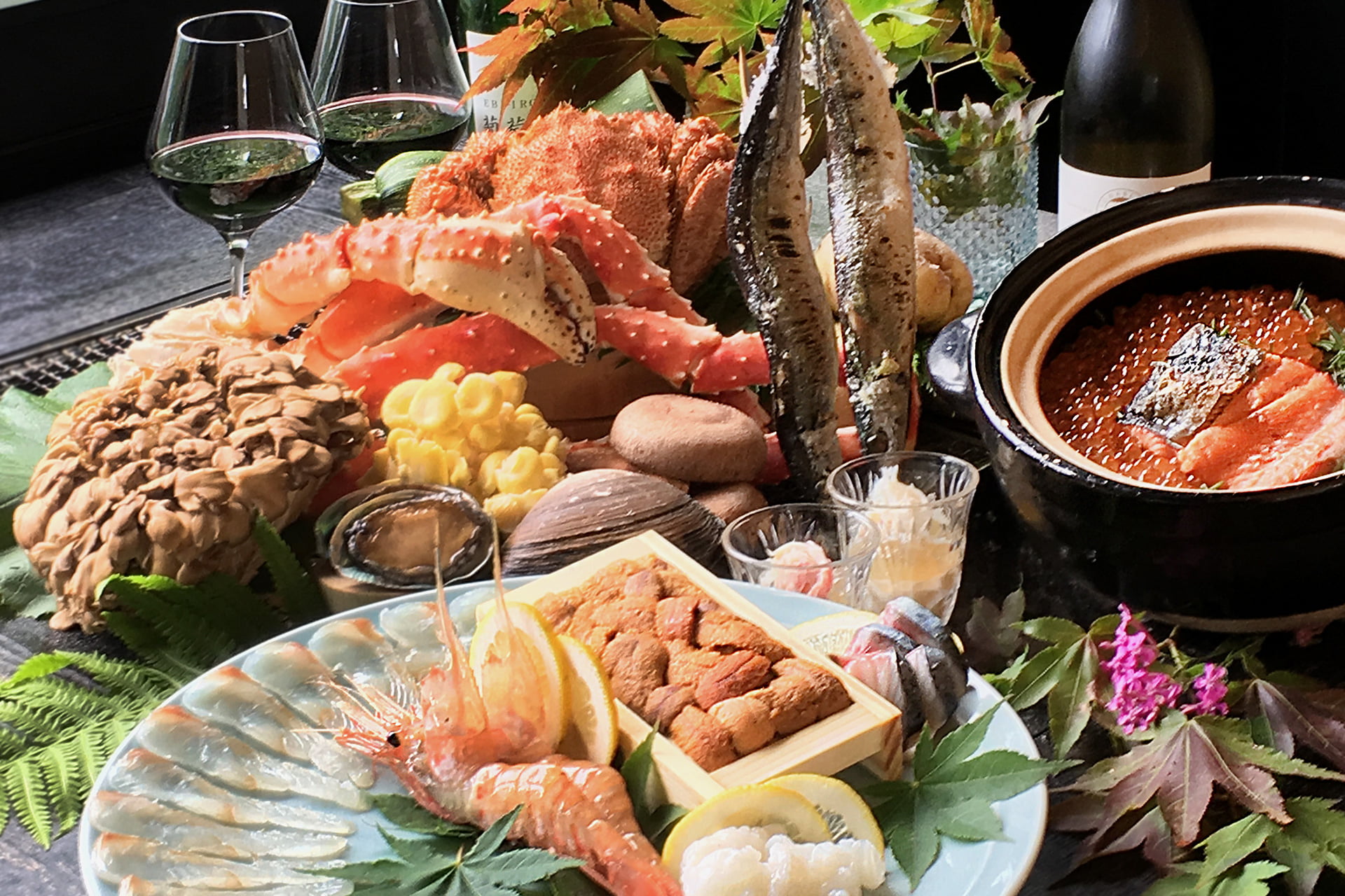 Dinner Taste the best of the season of Eastern Hokkaido to the fullest